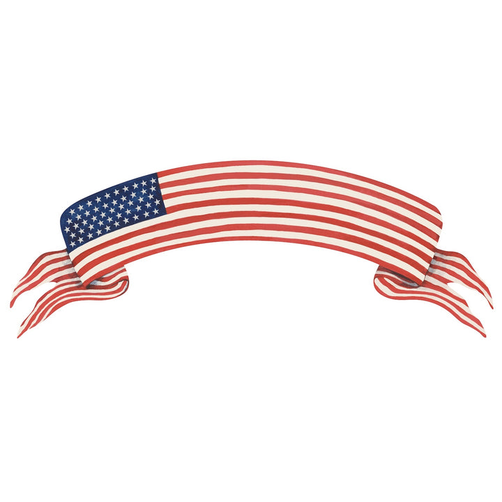 American Flag Banner Table Accents