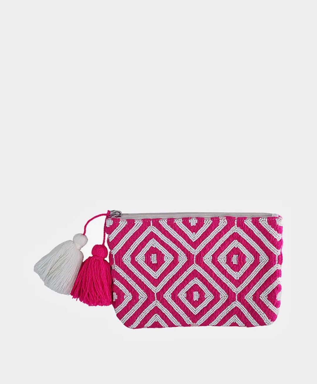 The Palm Beach Beaded Pouch