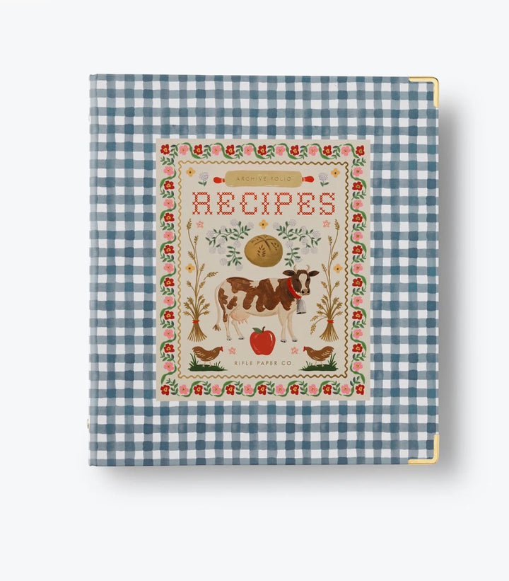 Farmhouse Keepsake Recipe Binder