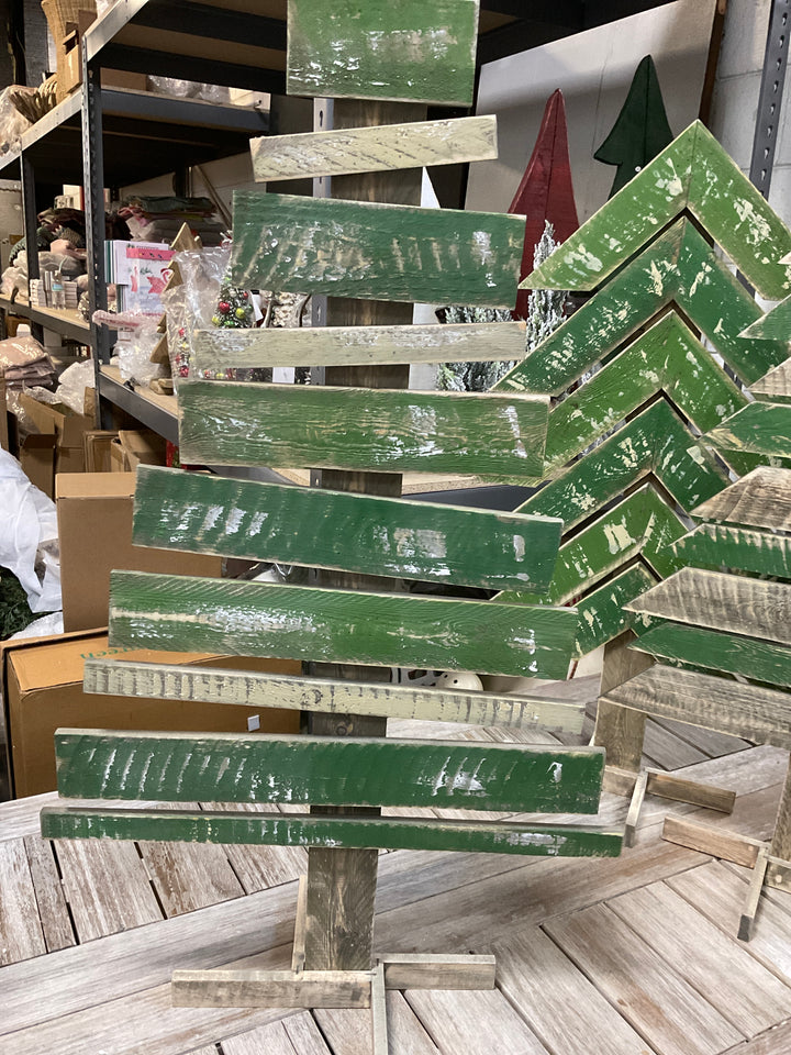 Recycled Wood Trees w/ Stand