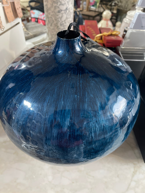 Azul Squatty Vase