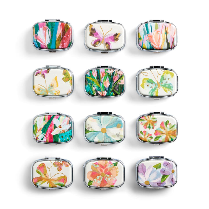 Elisabeth Hays Floral Pill Box