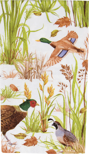 Caspari Sporting Birds Guest Napkins