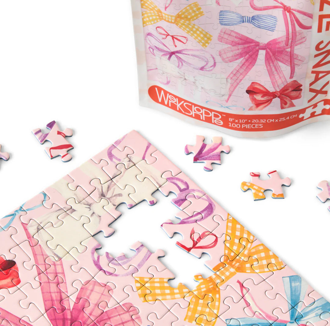 Snax Size Pretty Bows Puzzle