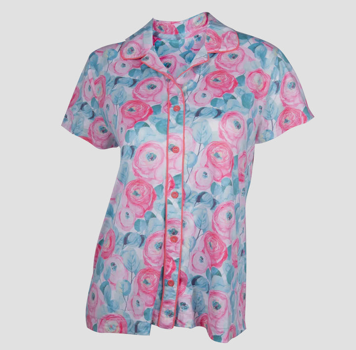 Rose Garden PJ Top