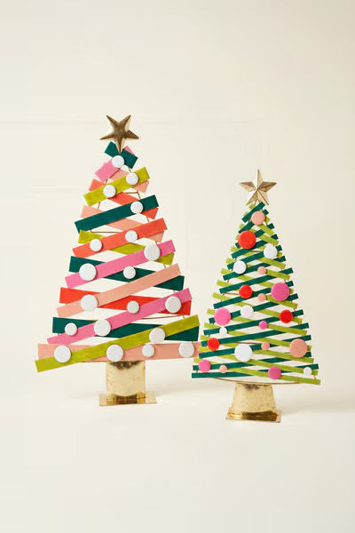 Merry & Bright Metal Christmas Trees