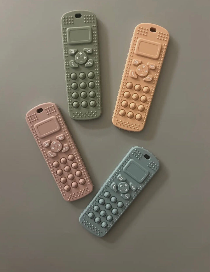 Telephone Pop-It Silicone Teether