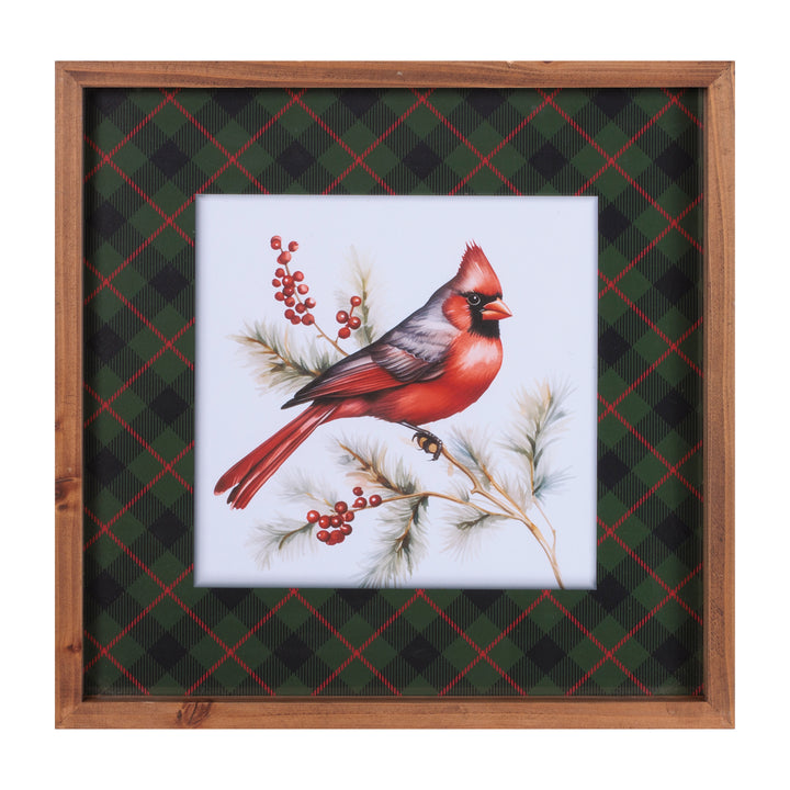 Plaid & Pine Holiday Wall Art