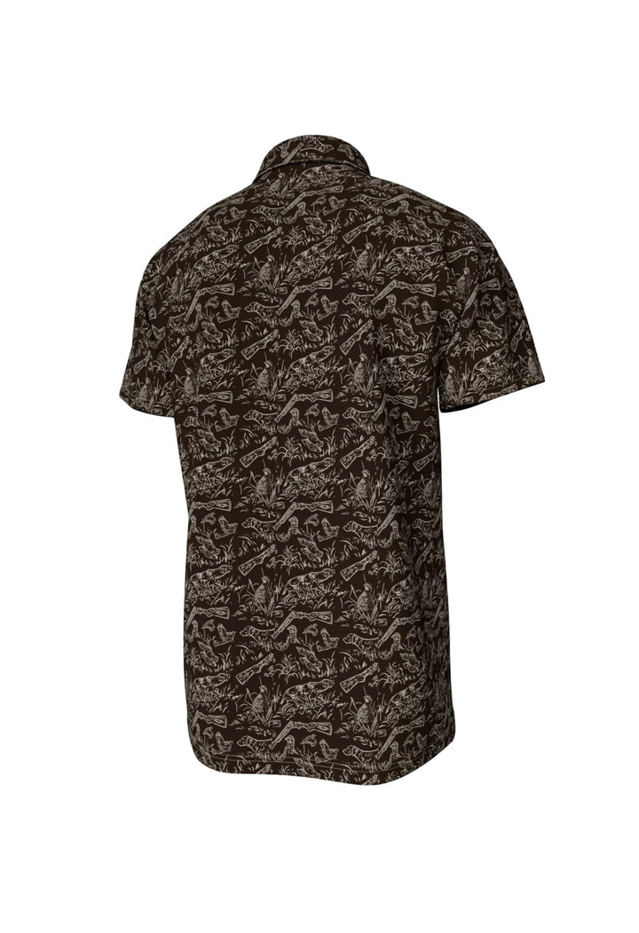 Southern Pointe Co Gun Dog Toile Polo