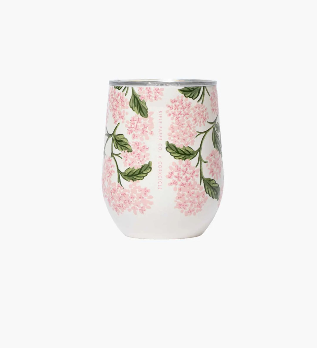 Pink Hydrangea Stemless Tumbler