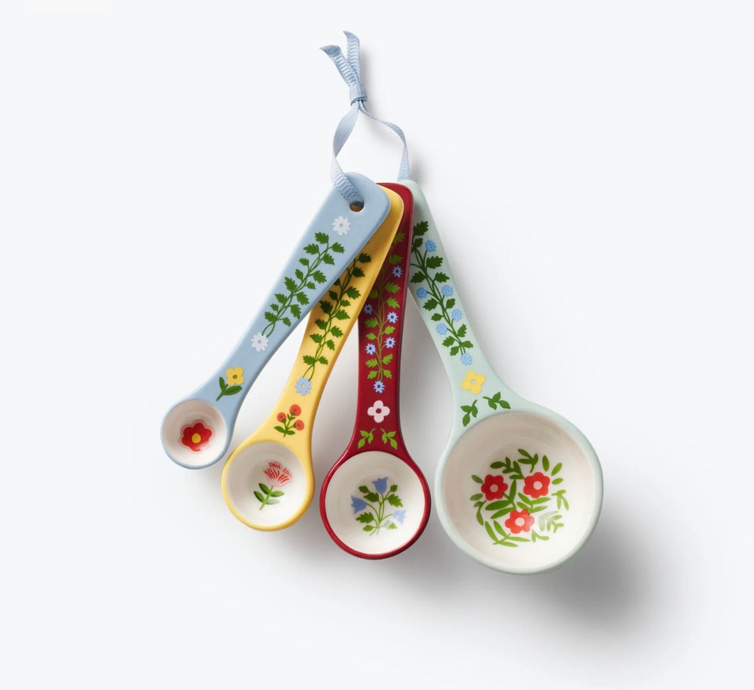 Garden Bloom Porcelain Measuring Spoons