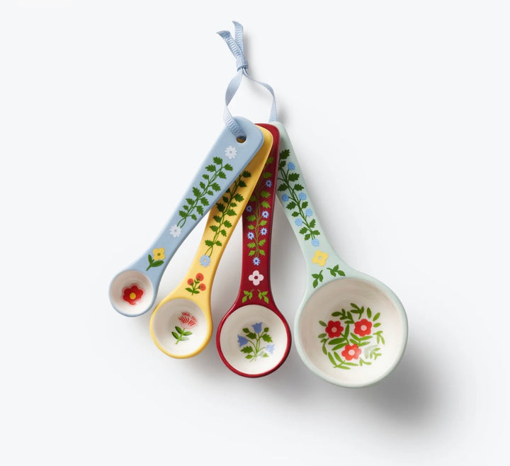 Garden Bloom Porcelain Measuring Spoons