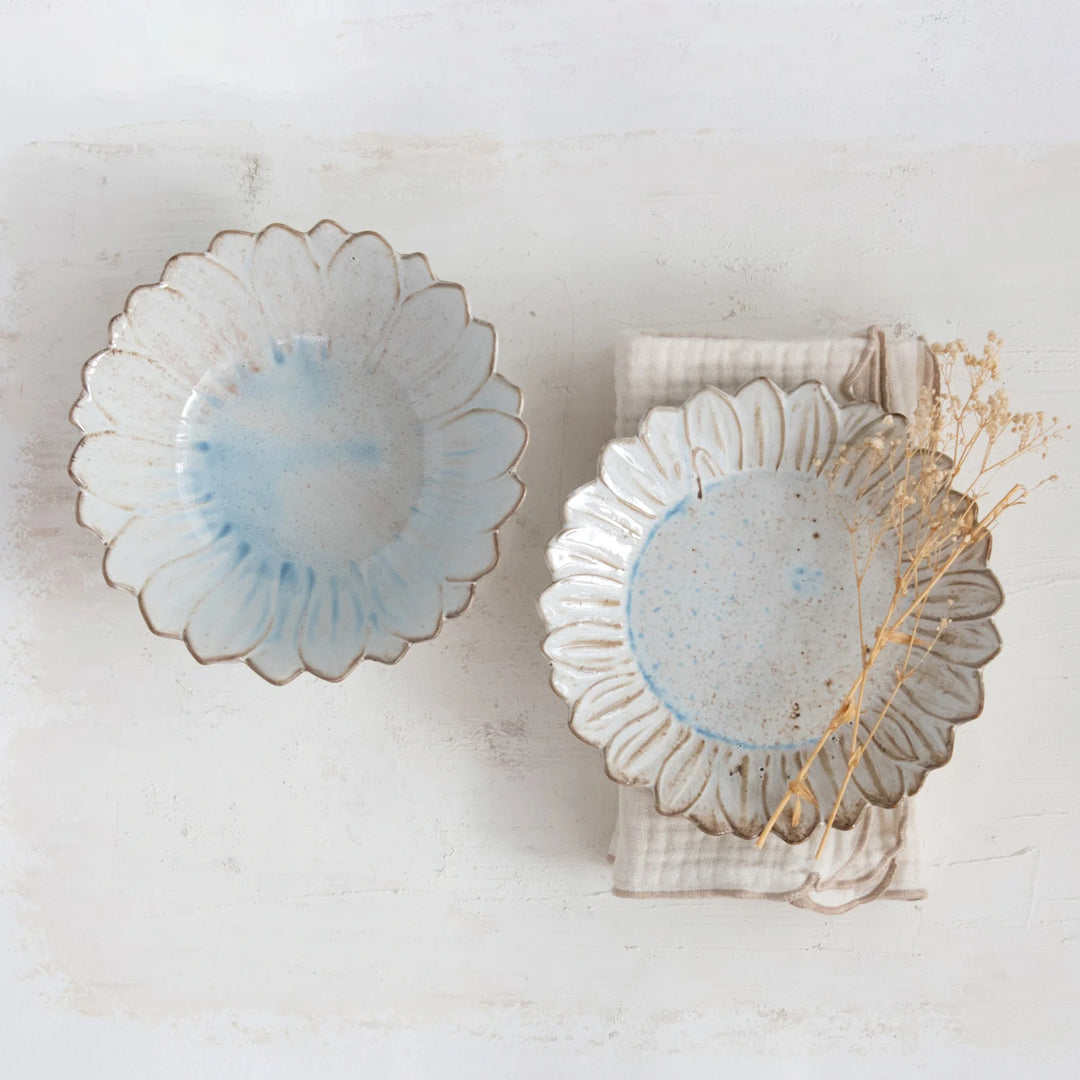 Petal Bloom Reactive Glaze Bowl