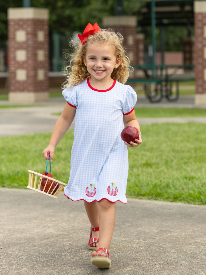 Apple Orchard Gingham Dress