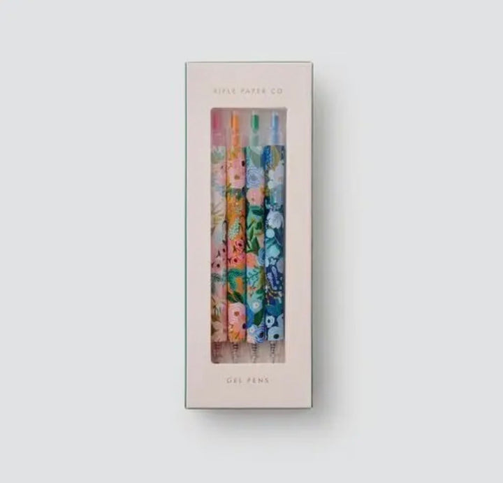 Garden Party Gel Pens - Set of 4