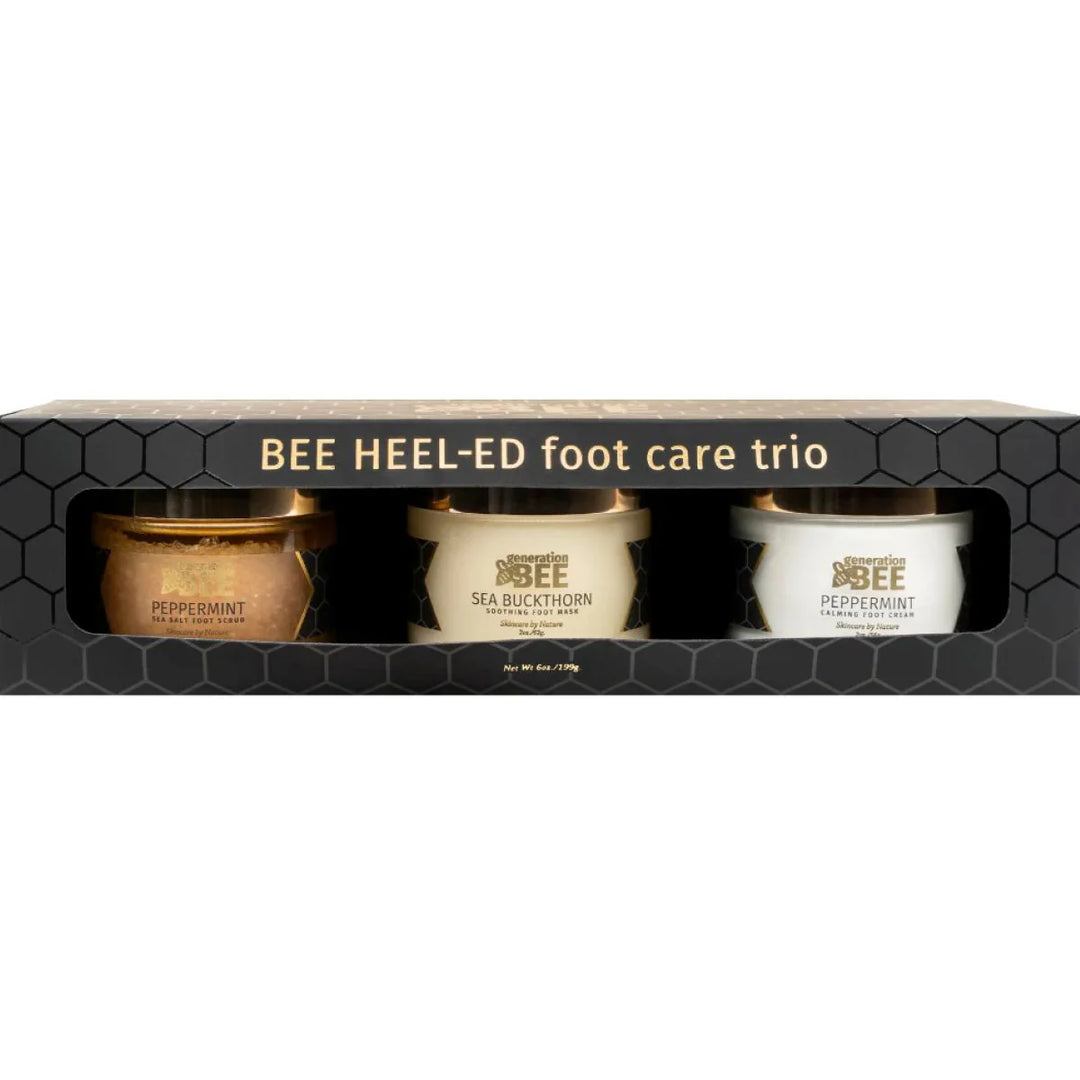 Bee Heel-Ed Foot Care Trio