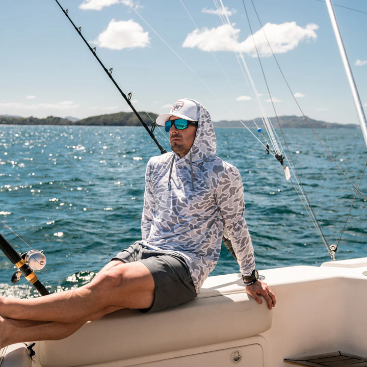 Performance Hoodie – White Camo