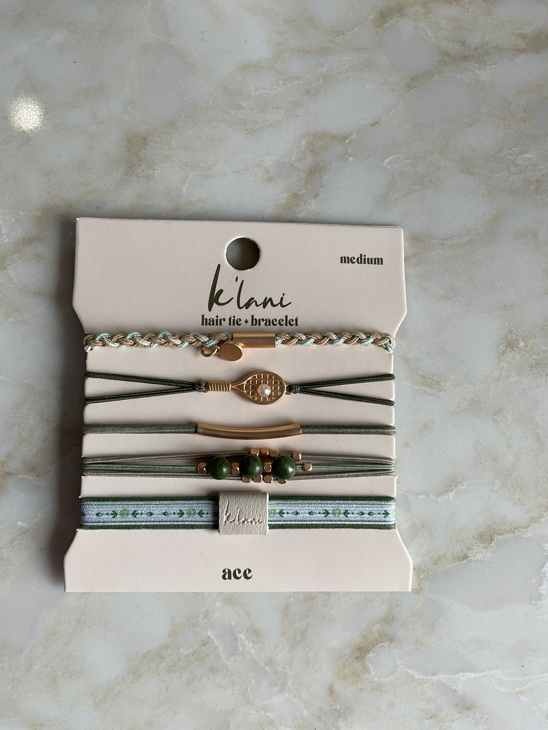 Hair Tie Bracelet Set