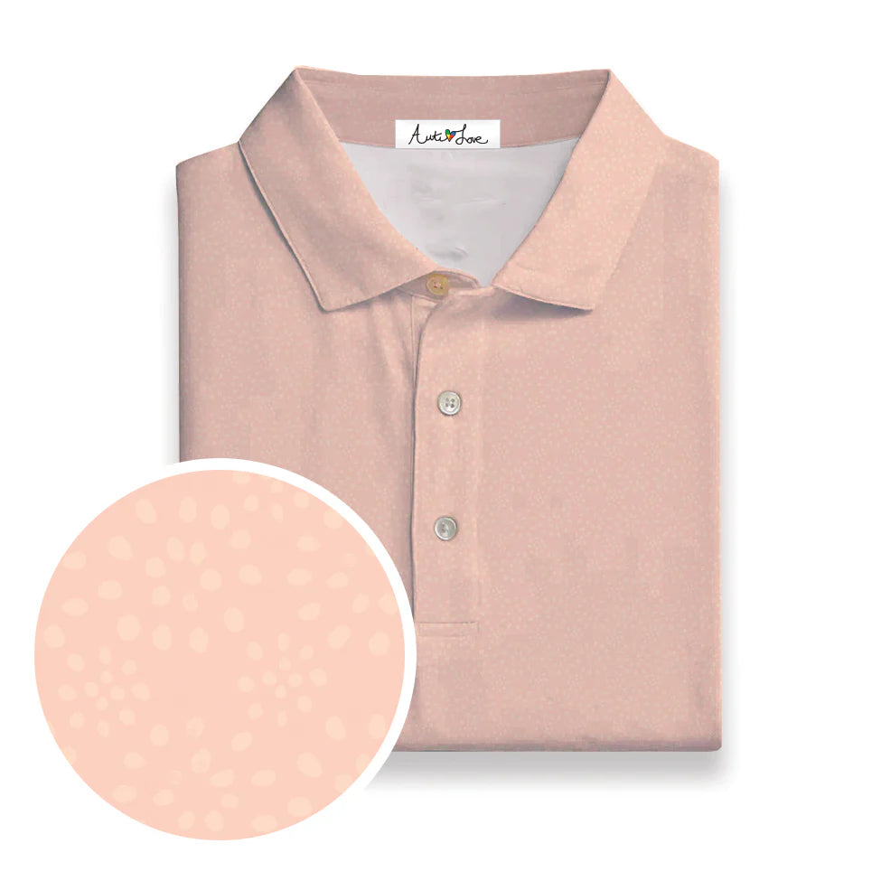 The Peach Dot Performance Polo