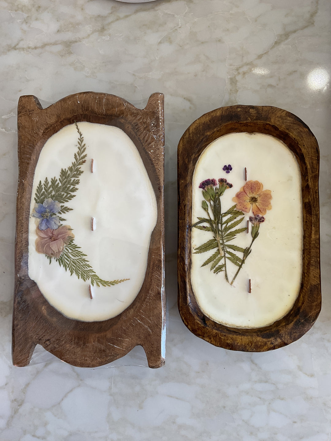 Dough Bowl Hand Poured Candle - Small