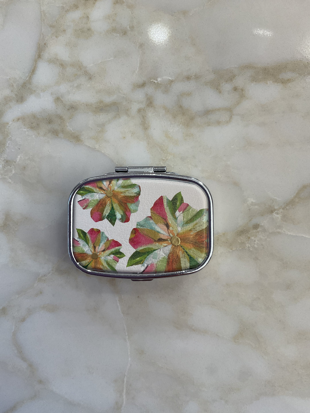 Elisabeth Hays Floral Pill Box