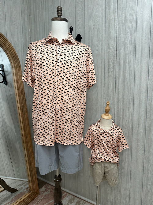 Peach Boykin Polo