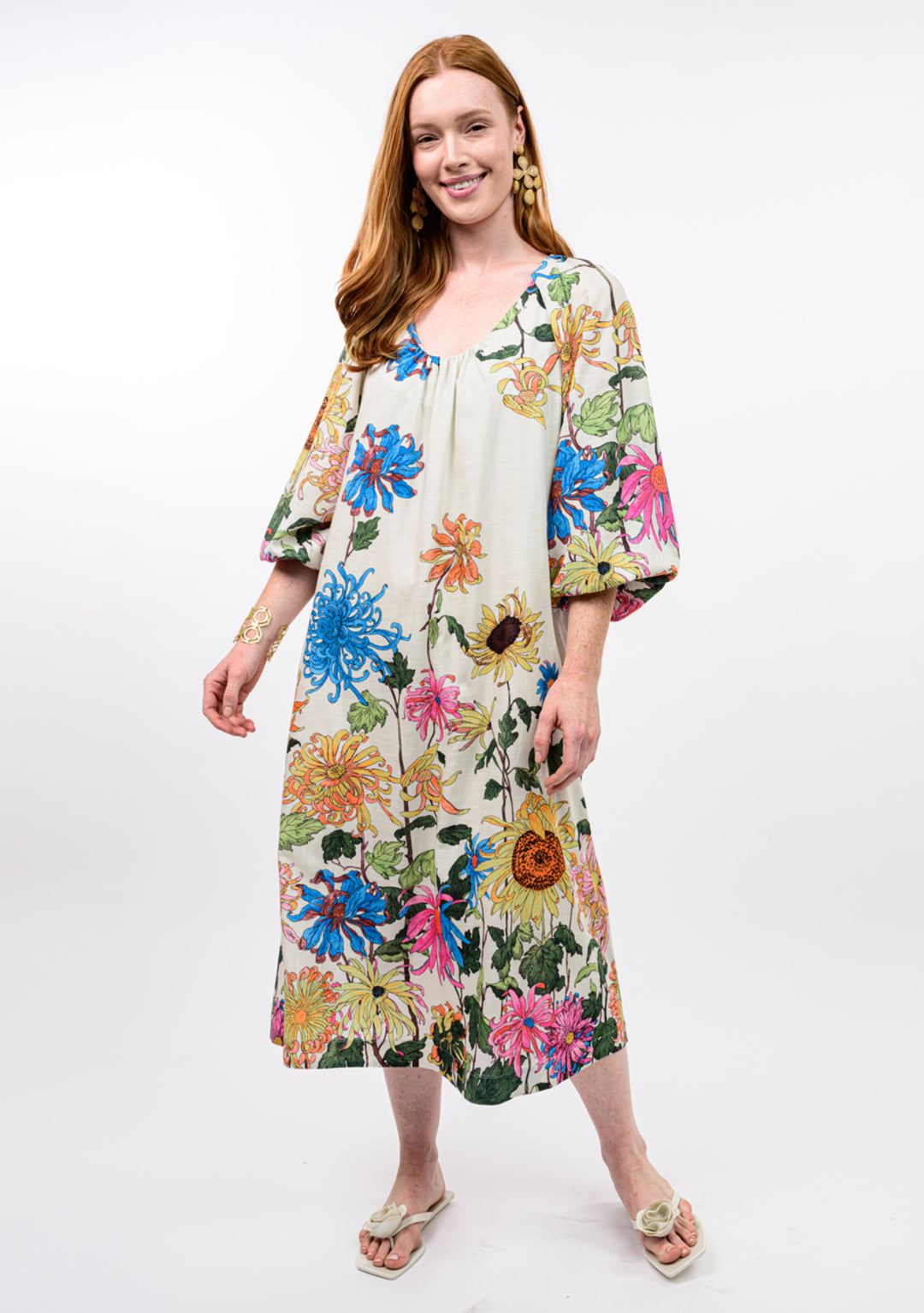 Garden Party Midi Dress