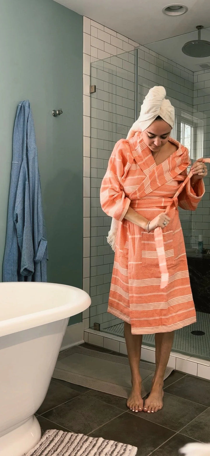 Turkish Cotton Robes Diamond