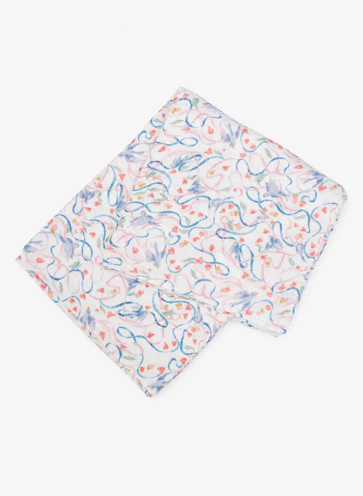 Songbird Muslin Shawl Blanket