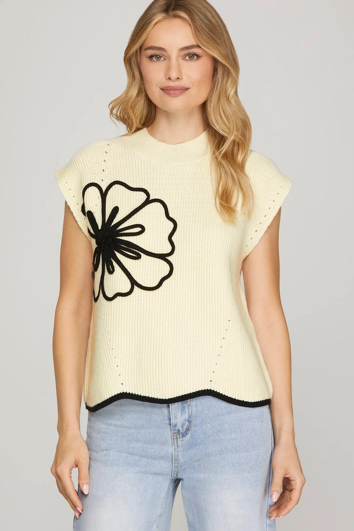 Daisy Sketch Sweater