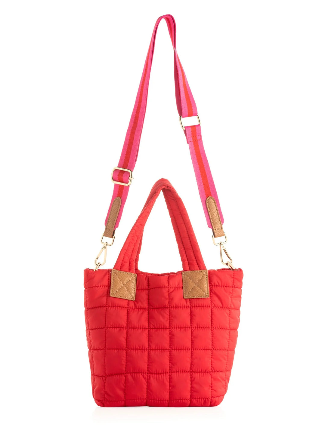 Ezra Mini Tote - Red