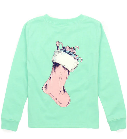 Christmas Stocking Long Sleeve Tee