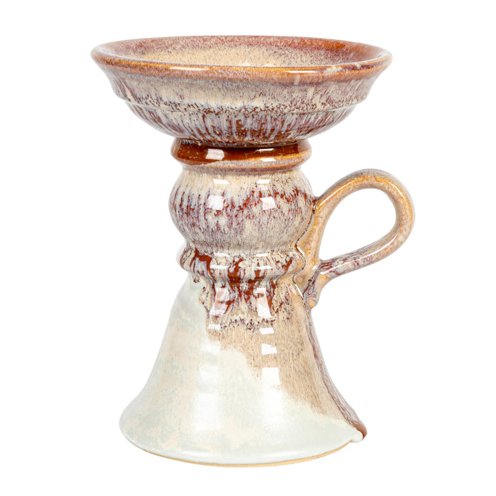 Handled Pillar Candle Holder