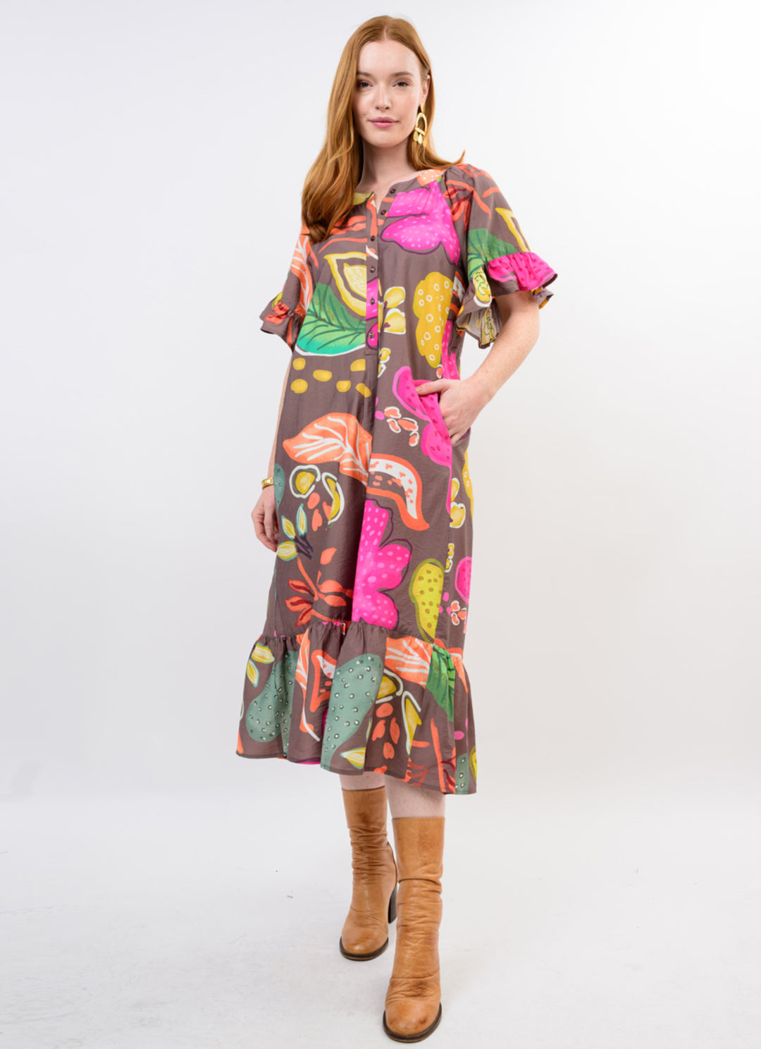 Wildflower Weekend Midi Dress