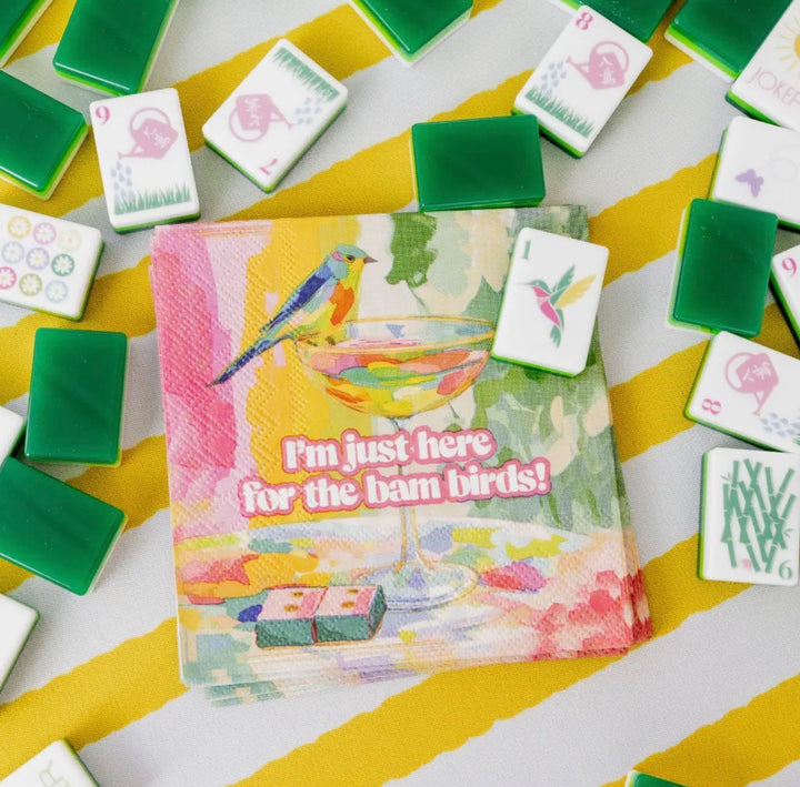 Bam Birds Cocktail Napkins