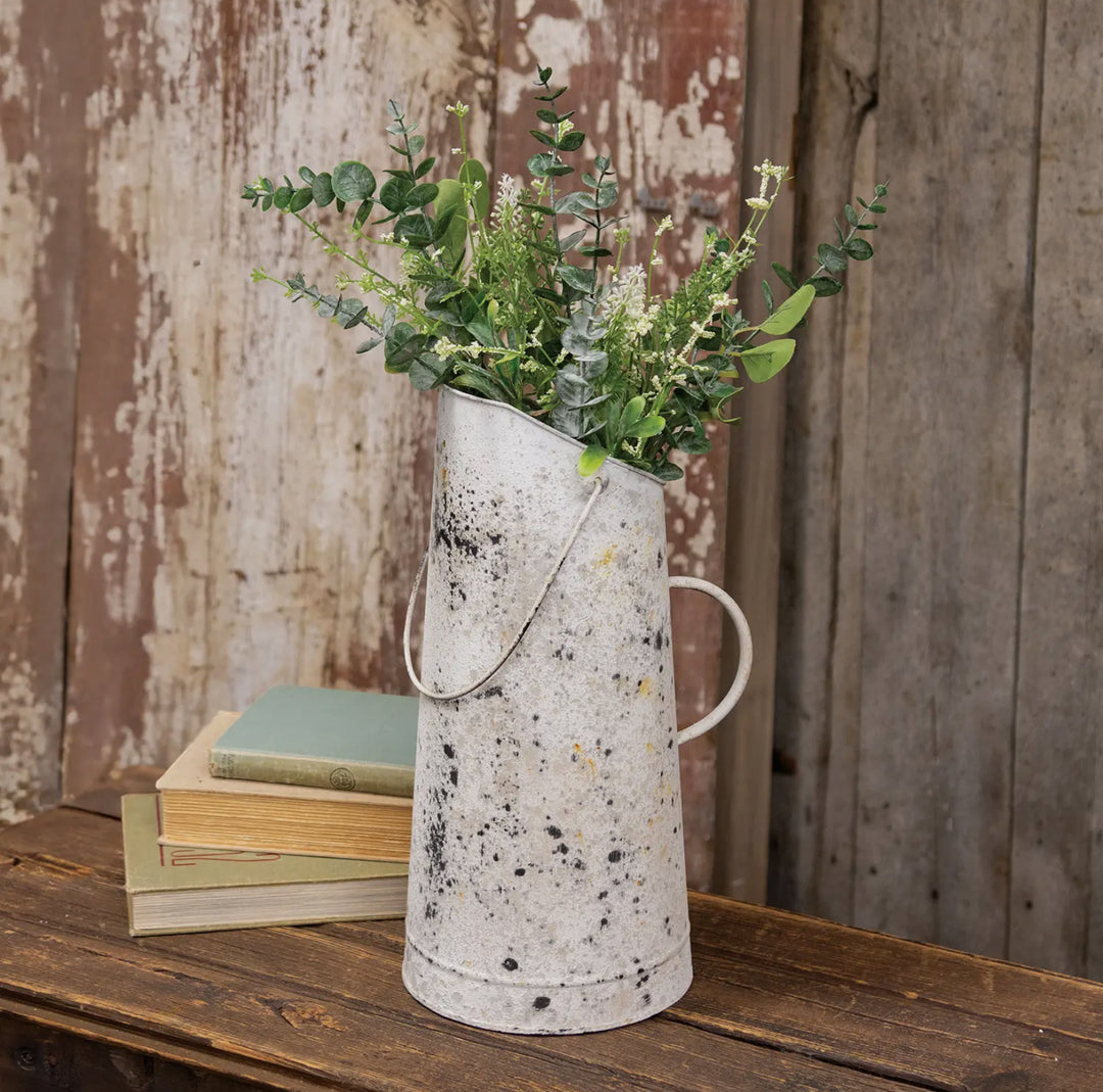 Rustic Heirloom Metal Pitcher