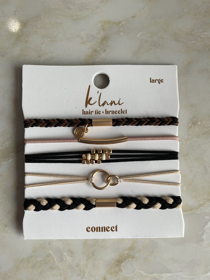 Hair Tie Bracelet Set