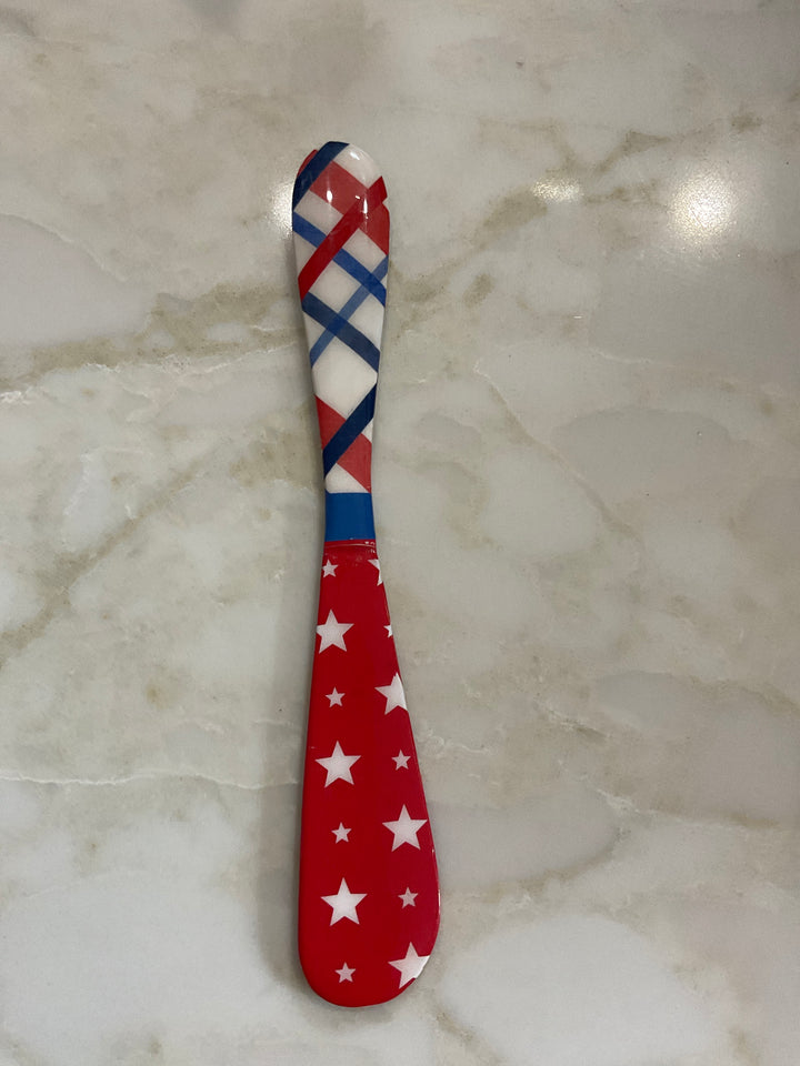 Enameled Stainless Spreader - Americana