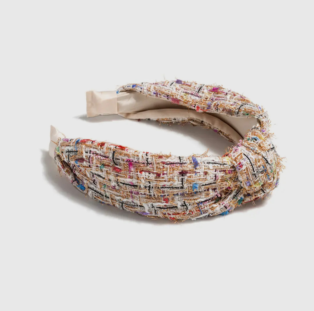 Boucle Knotted Headband