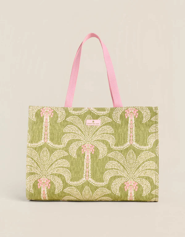 Market Tote Castillo Green Palms