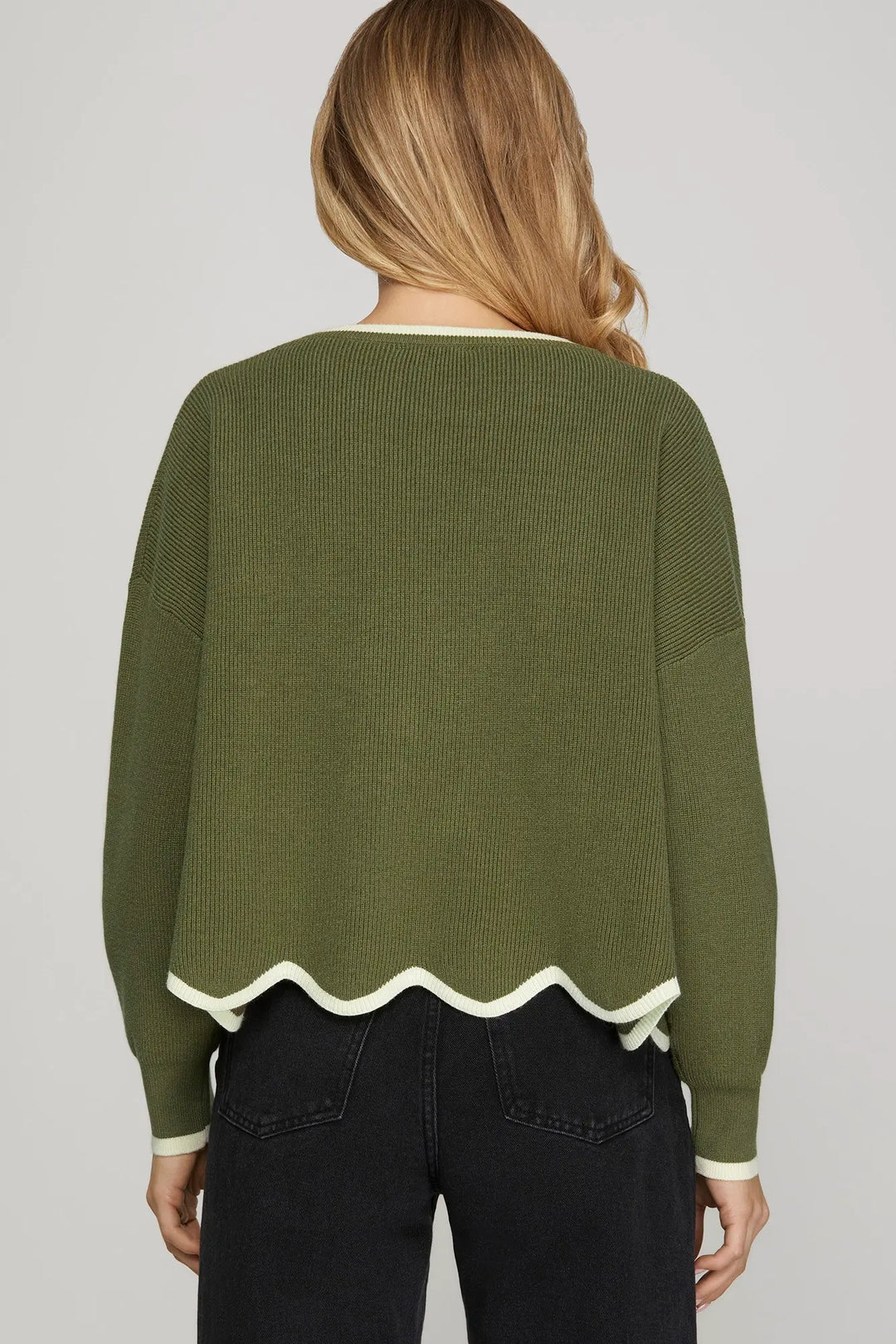 The Willow Scallop Sweater