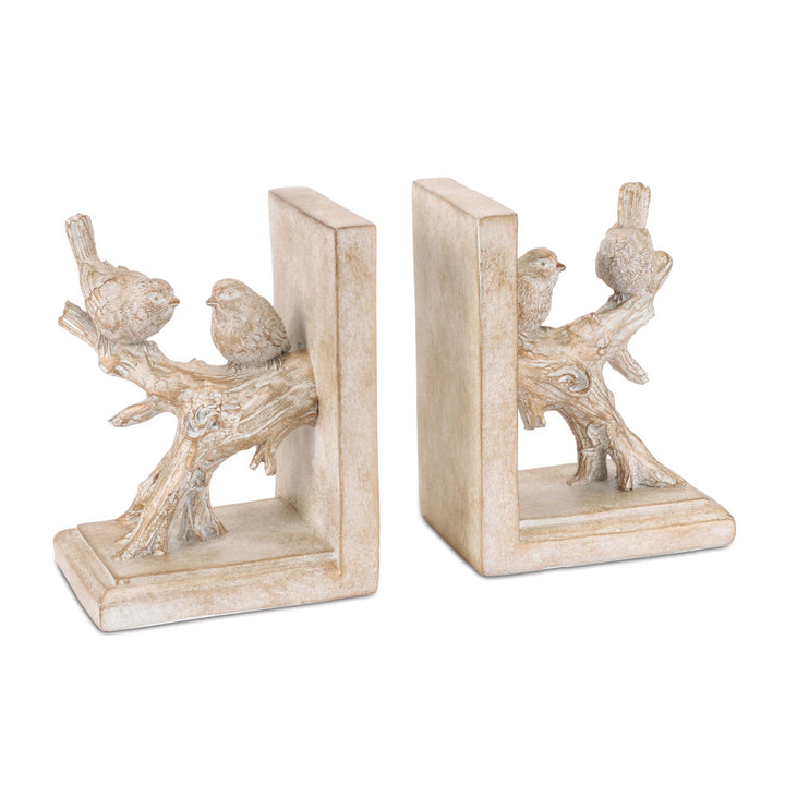 Whispering Grove Bird Bookends