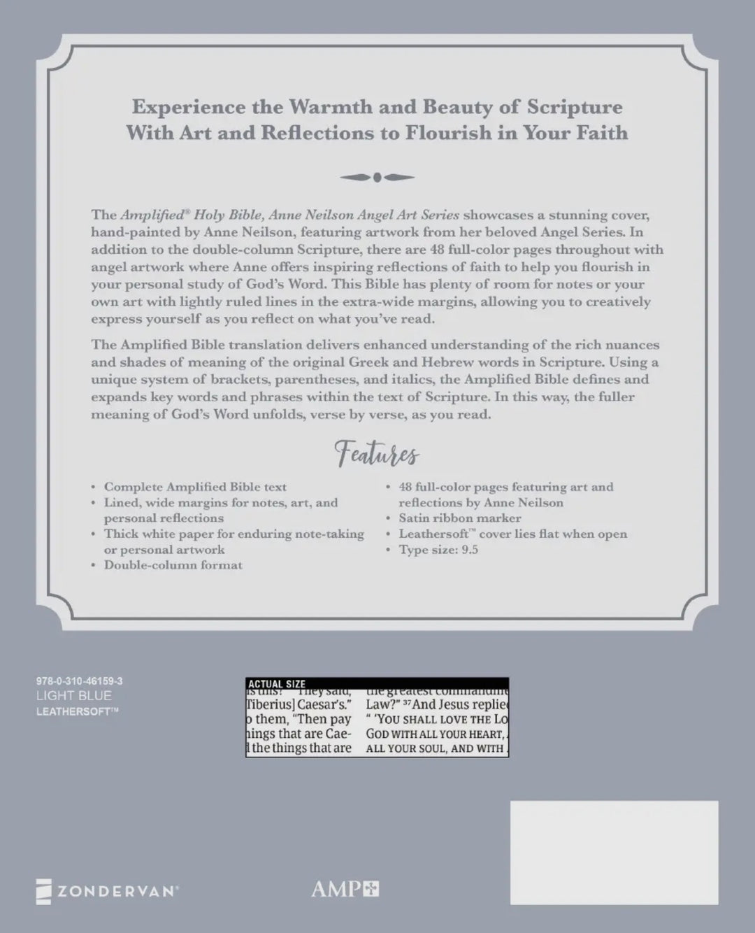 Angel Art Soft Leather Bible