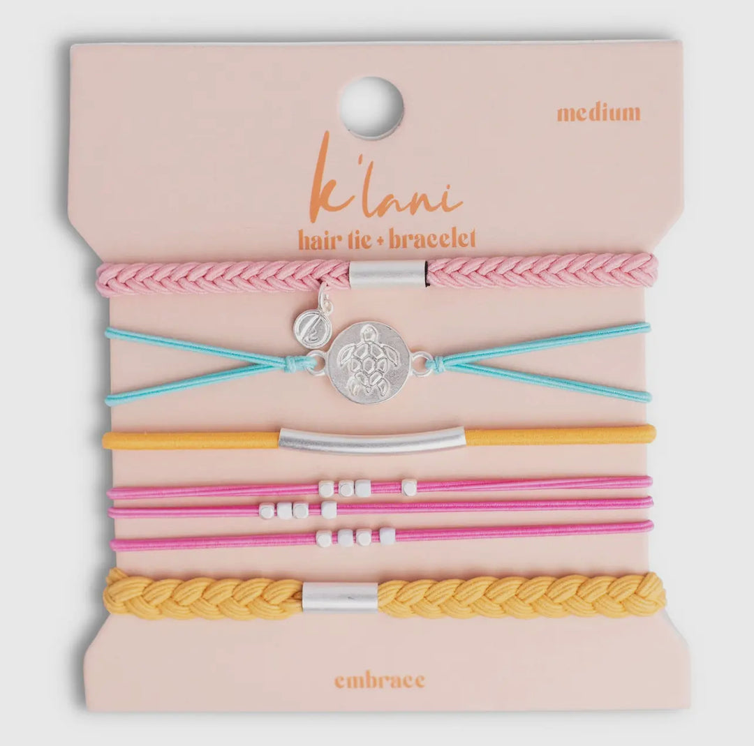 Hair Tie Bracelet Set