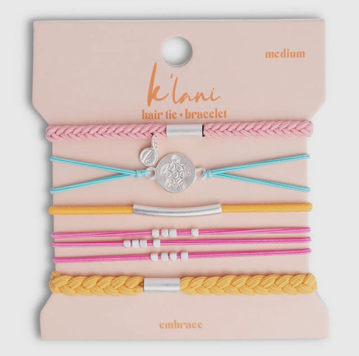 Hair Tie Bracelet Set