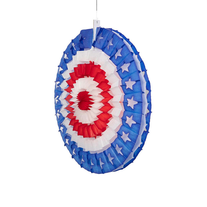Patriotic Star Fan Decoration