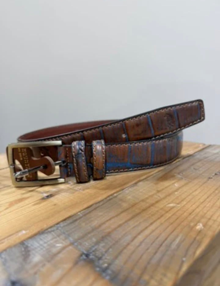 Blue Ridge Distressed Leather Belt