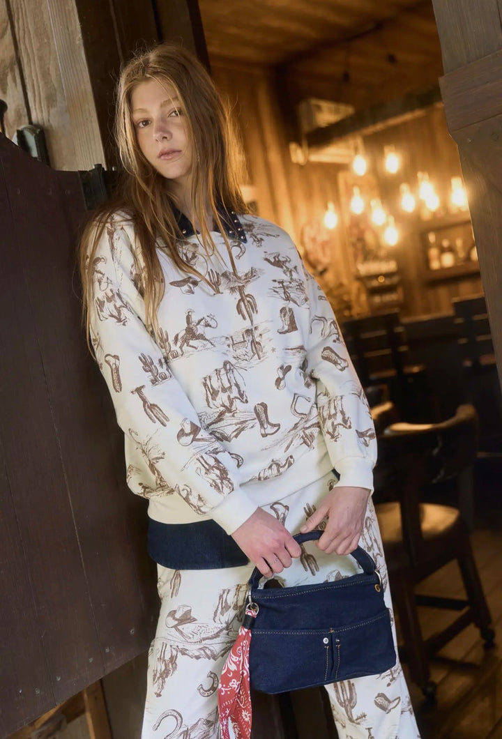 High Noon Western Pullover