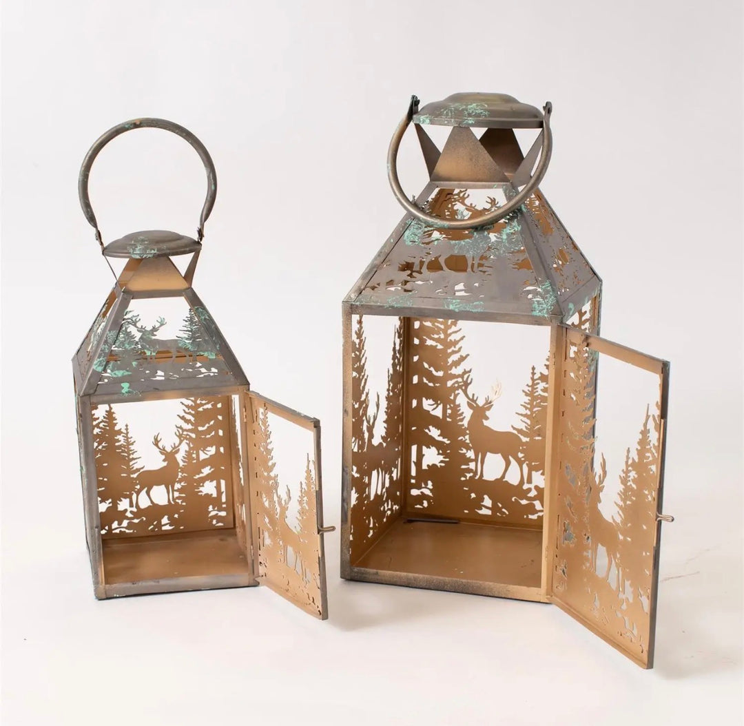 Woodland Deer Lantern