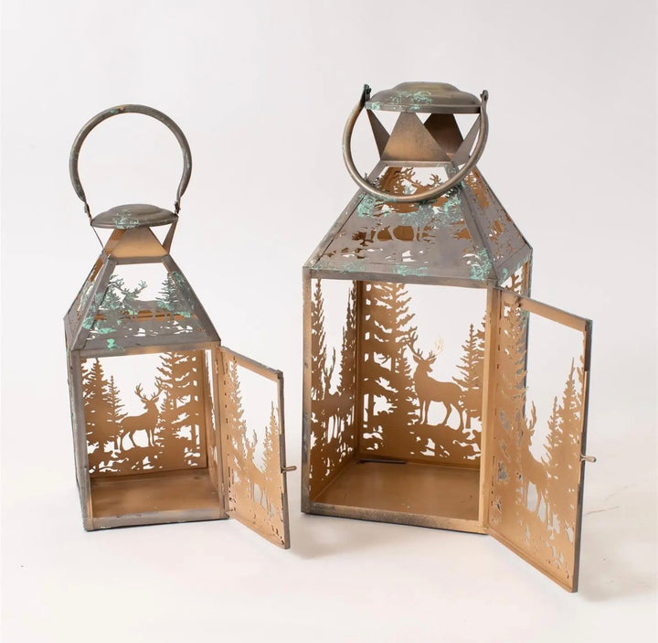 Woodland Deer Lantern